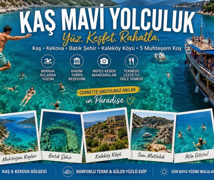 Kaş Çıkışlı Kekova Tekne Turu